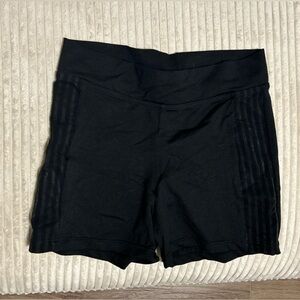 Black athletic shorts